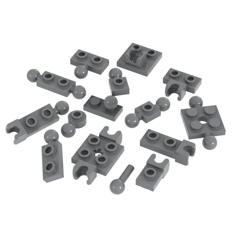 

Супер Робот MOC Модифікований Шарнір Буксирувальний Шар Будівельні Блоки Війна Сумісні Дитячі Іграшки Машина Раннє Навчання Освіта Подарунки 30PCS