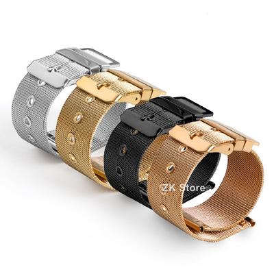 0,4mm síťované řemínky k hodinkám Nerezové řemínky k hodinkám 18mm 20mm 22mm Univerzální náhradní náramky pro muže ženy Náramky na zápěstí