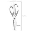 Poultry Shears Kitchen Shears Sharp Multipurpose Cooking Scissors Heavy Duty Dishwasher Safe Poultry Shears Food