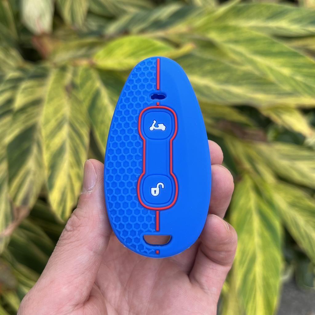Silicone Car Key Case Protector For Piaggio Vespa Gtv300 Gtv Gts300 Gt S300 Gts 300 Motorcycle Rubber Remote Cover Keychain
