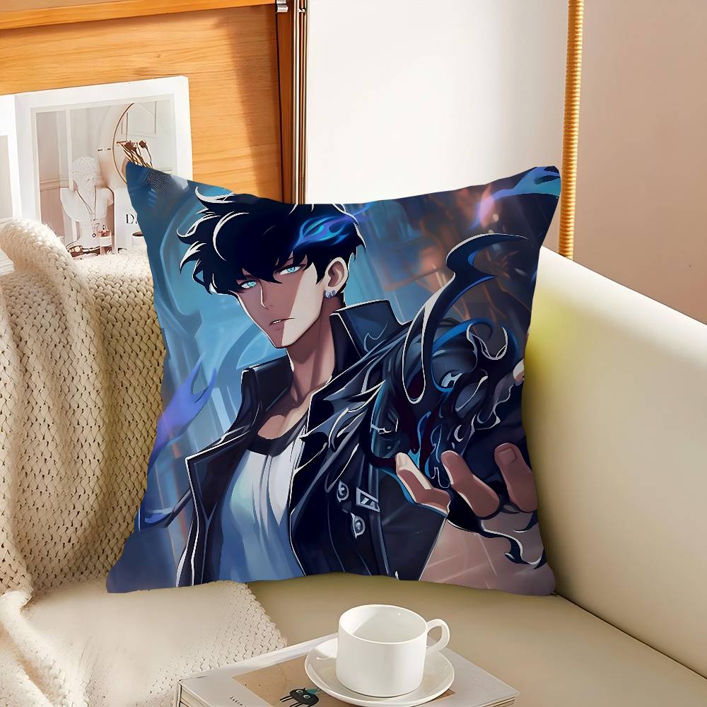 S-Sung Jinwoo 45*45cm Cushion Cover Pillow Cover Decor Pillowcase Home Pillowcase For Couch Pillow