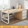 Simple Student Writing Desk with Drawer - Home Office Study Table