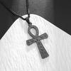Vintage Ankh Cross Key of Life Necklace Egyptian Jewelry Eye of Horus Amulet Pendant for Men Fashion Gifts