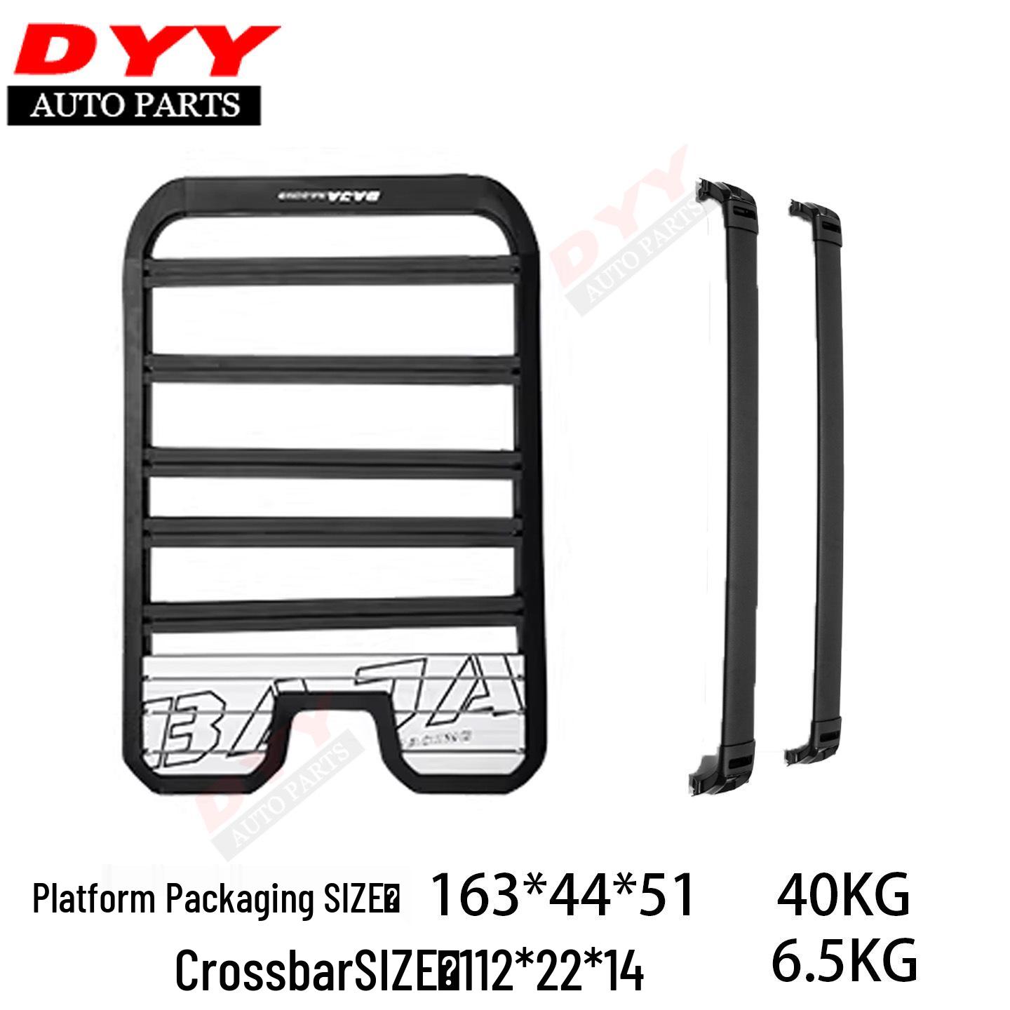 Roof Rack Crossbars for 2023-2026 Sequoia - Custom-Fit Roof Platform Crossbars