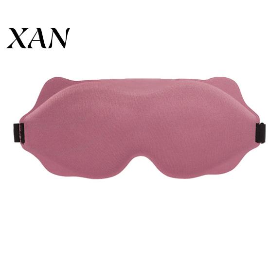 Non-pressing Eye Mask Zero Pressure Sleep Mask, 3D Contoured Cover for Travel, Light Slow Rebound Memory Foam Blocking Blindfold Nap, Cute Cat