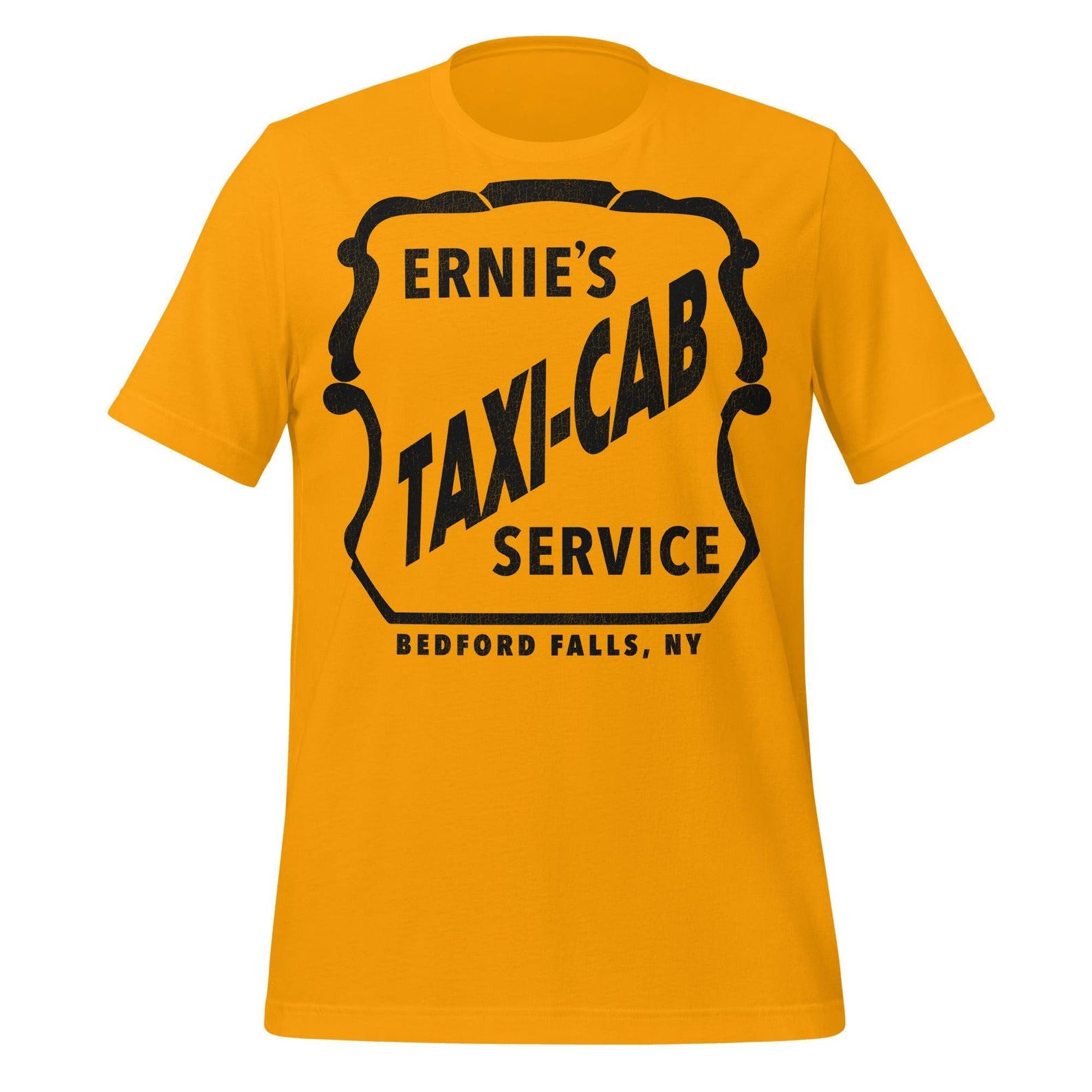 Ernie s Taxi Cab T-Shirt - It s A Movie Classic, Retro Movie Tee 2XL