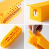1pc Yellow Creative Sausage Cutting Tool DIY Starch Sausage Cutting Skewer Sausage Cutter Tool Party Home Kitchen Gadgets