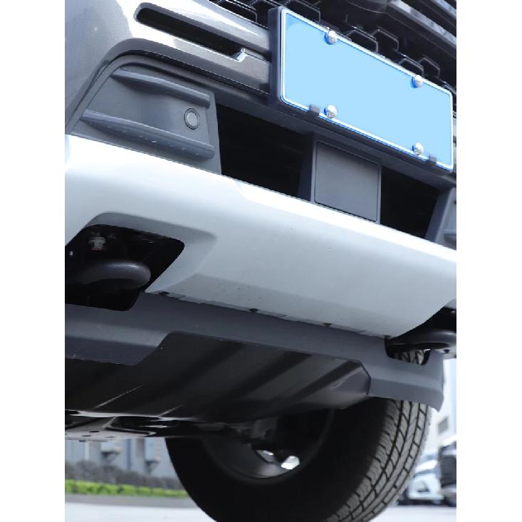 For Ford Ranger Ranger T9 2023-2026 TPE Black Car Front Tow Hitch Protective Cover Tow Hitch Trim Car Accessories