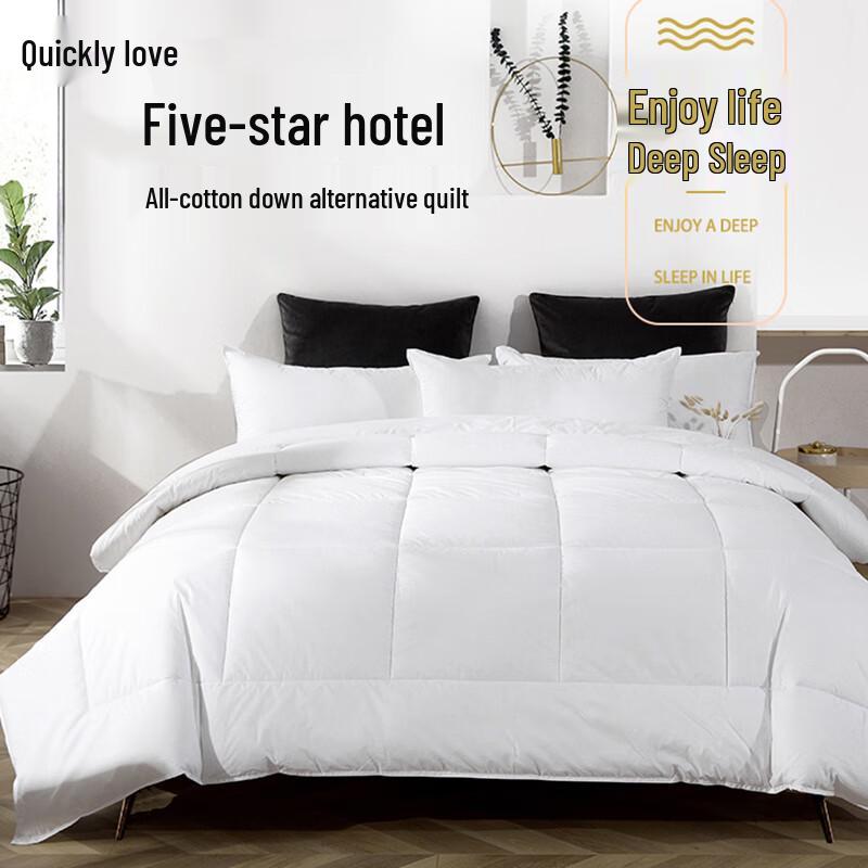 

Yiyiai 40S 100% Cotton Down-like Fiber Duvet Insert