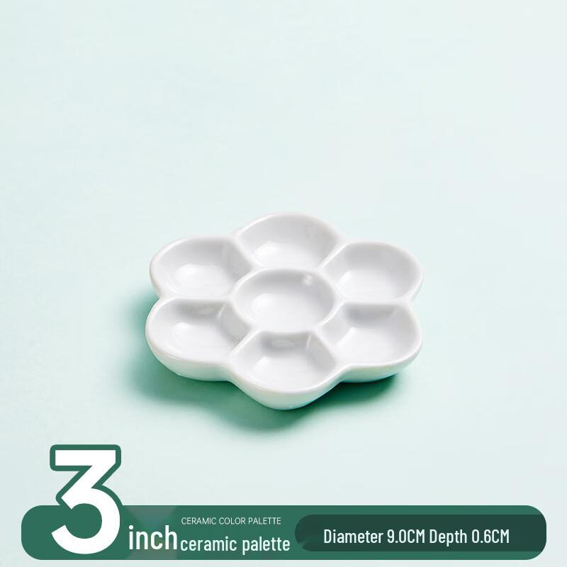 Yushuihu Ceramic Plum Blossom Painting Palette