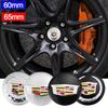 60/65MM Znaky středů kol automobilu Nálepky emblémů nábojů pro Cadillac ATS BLS CT4 CT5 CT6 CTS ESCALADE EXT SLR SLS SRX STS XT5 XT6 XTS