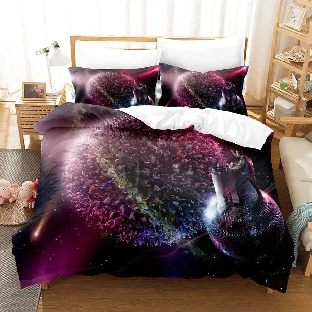3D Music Dj Rock Bedding Set For Bedroom Soft Modern Bedspreads Comefortable Kids Duvet Cover Quilt Cover And Pillowcase