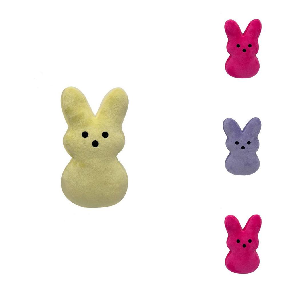 Plush Easter Bunny Peeps Just Born Soft Stuffed Marshmallow Toy Gift For Kids
