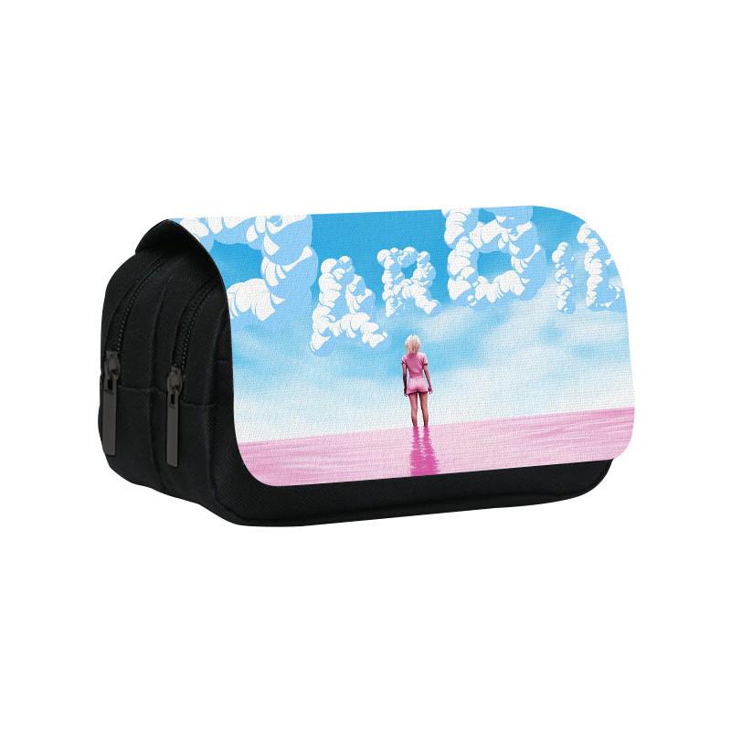 Barbie Princess Double Layer Pencil Case With Large Capacity For Kids School Supplies