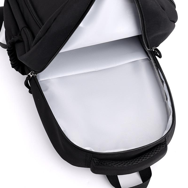 Schoolbag new large-capacity backpack Korean version of tooling style, strong and durable multi-compartment backpack for junior and high school