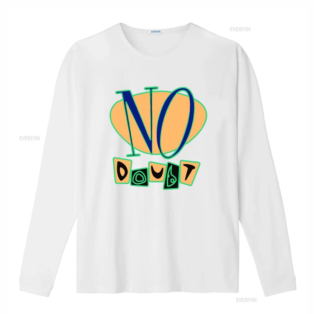 Vintage 90s Rock Band No Doubt Print Casual Streetwear T Shirt Vintage Washed Homme Streetwear Slightly Graphic