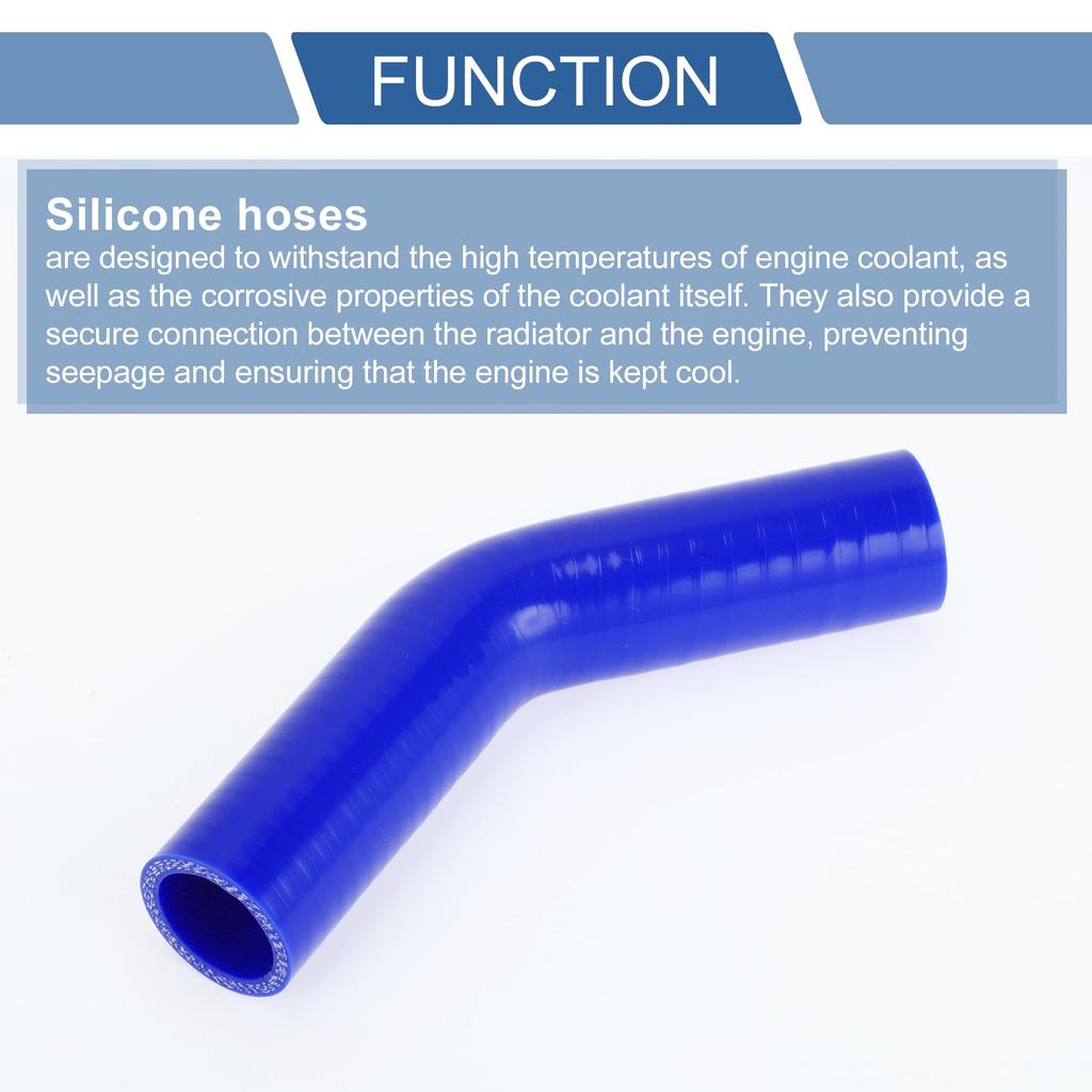 X AUTOHAUX Silicone Hose, Silicone Tube, 135 Degree Elbow, General