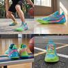 LiNing Blade 4V2 Poisonous Frog Cushioned Wear-Resistant Lightweight Low-Top Basketball Shoes Men's Turquoise ABAU059-1