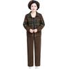 Spring Corduroy Sportswear Set for Middle-aged Women - 2025 Style Two-Piece Jacket Outfit