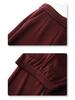 Ankola Women's 2024 Red Wool Pants: Autumn/Winter Collection, Thickened Narrow or Wide Leg Styles