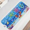 1pc Cartoon Non Slip Bath Mats Ocean Theme Bathtub Mats Dolphin Whale Turtle Shower Mat with Suction Cups & Drain Holes Safe Mat