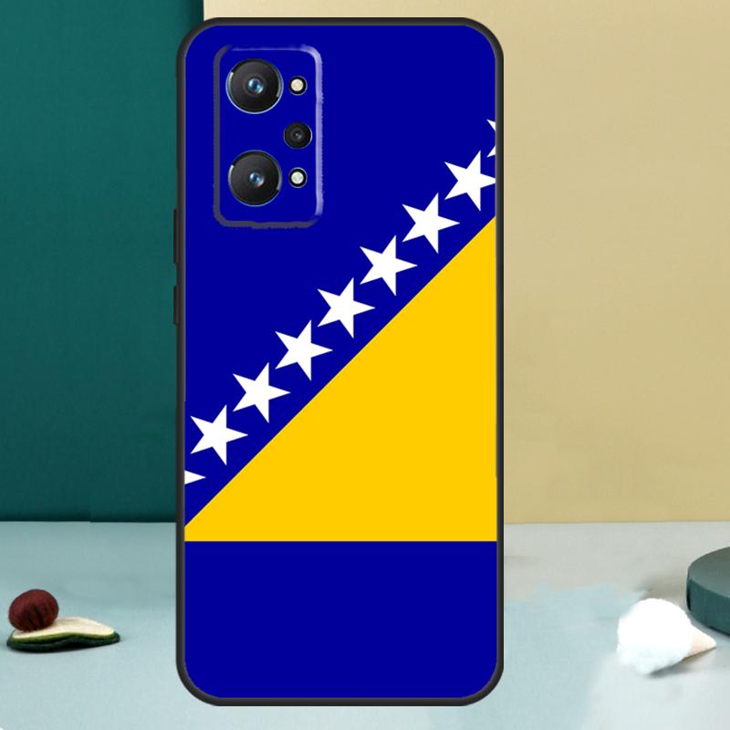 Bosnia and Herzegovina Flag For Realme GT 7 Pro GT 5 6 6T C67 C61 C55 C53 C51 C21Y C25S C75 10 11 12 13 14 Pro Plus Case