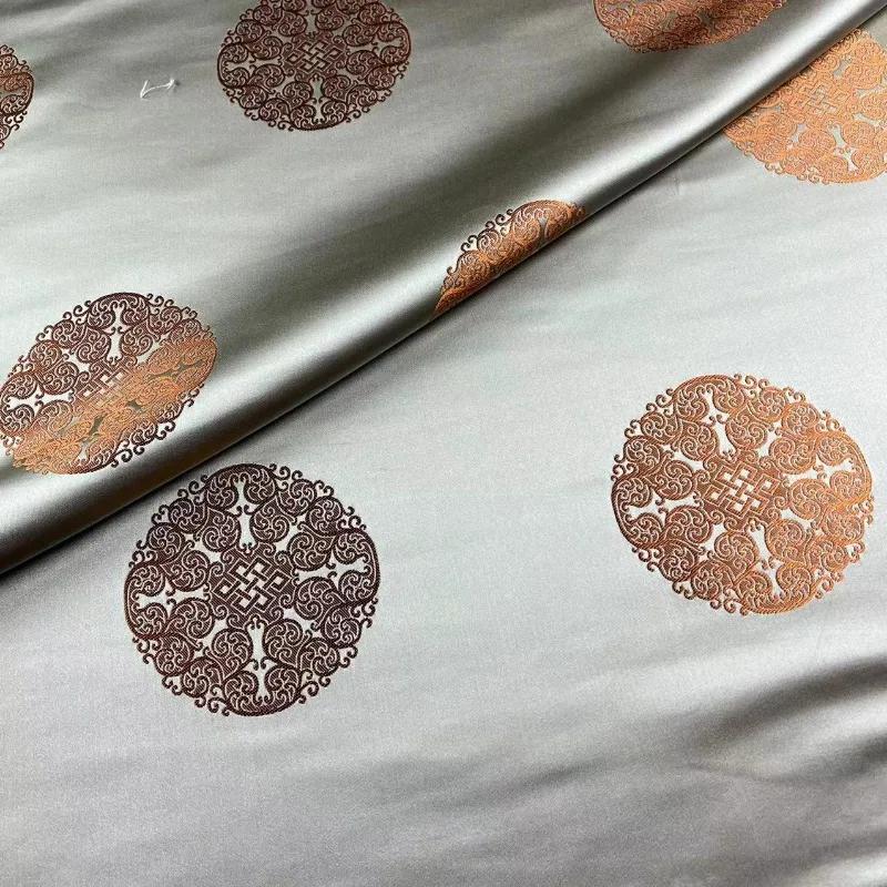 Tang-mounted Majia Mongolian Robe Jacquard Brocade Fabric Tibetan Robe Film and Video Decorative Cushion Pillow Group