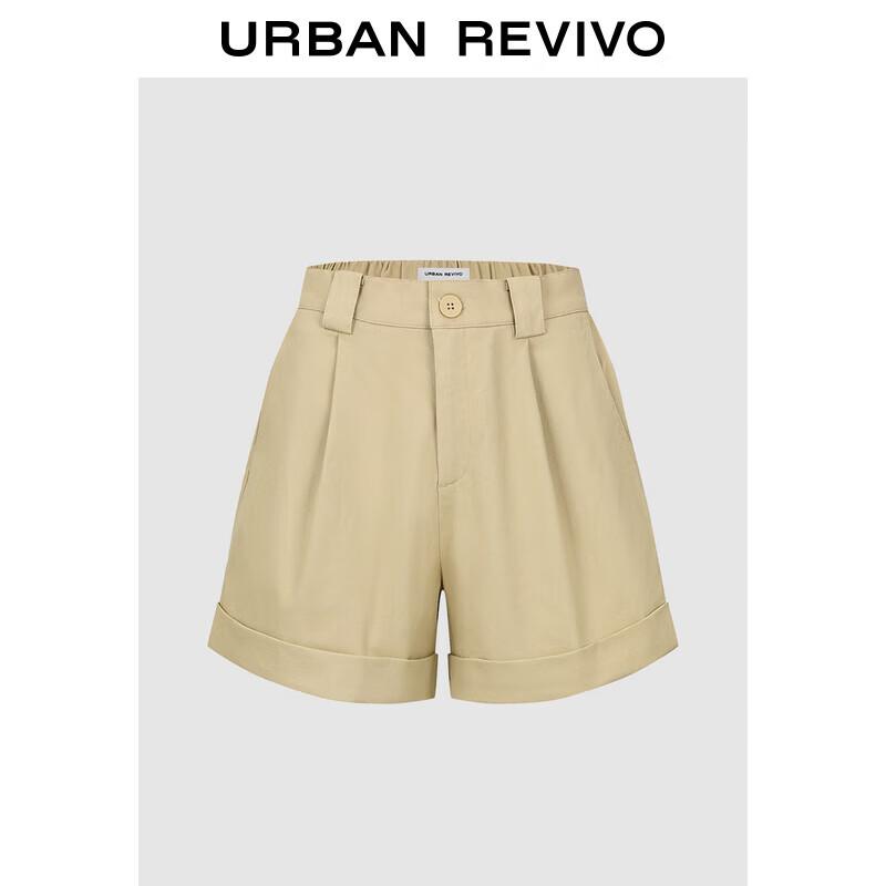 UR Women s 2025 Summer Fashion High-Waisted Shorts XS