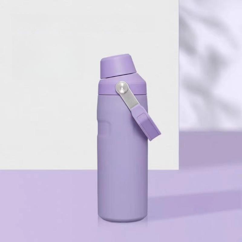 16/24/36OZ Neue 304 Edelstahl Isolierflasche Outdoor Sport Wandern Radfahren Wasserflasche Herren und Damen Freizeitbecher