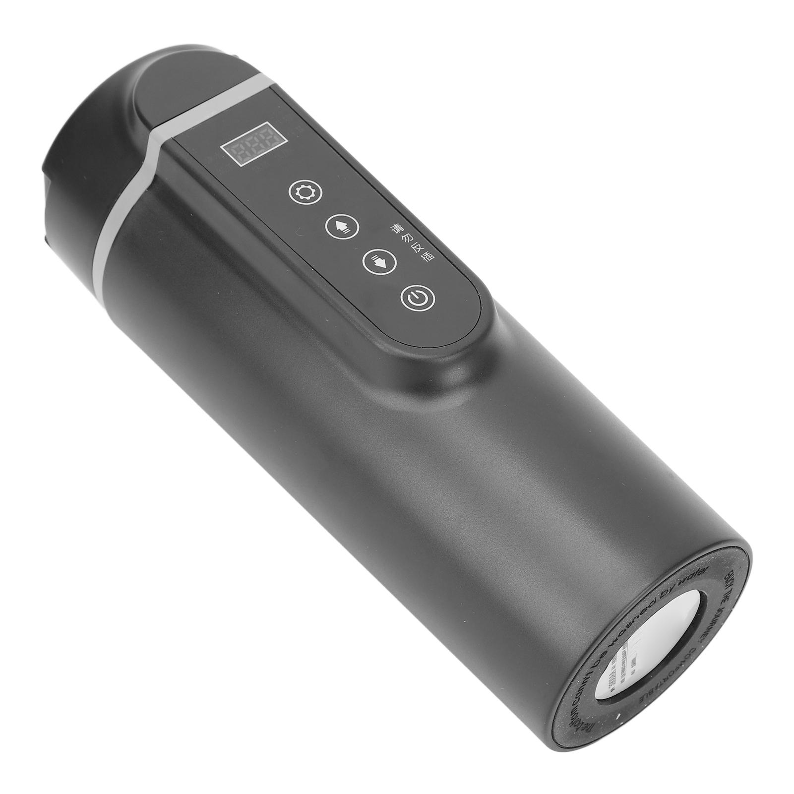 Electric Heated Bottle Temperature Control Stainless Steel Smart Heating Car Cup 500ml