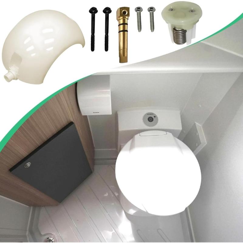 Set Efficiente Sfera per Scarico WC 385318162 600342537 600342766 Per Migliore Igiene Durata Assicura Igiene Ottimale