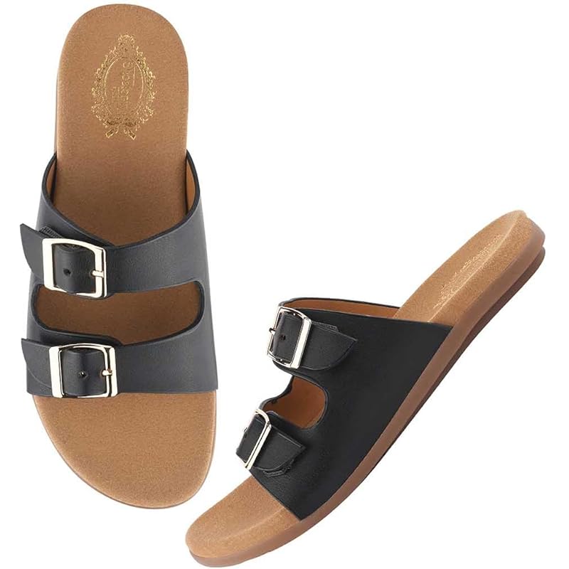 Shoetopia Stylish Black Flats For Women /Eu37