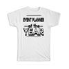 Gift T-Shirt : EVENT PLANNER of The Year Christmas Birthday Work Job