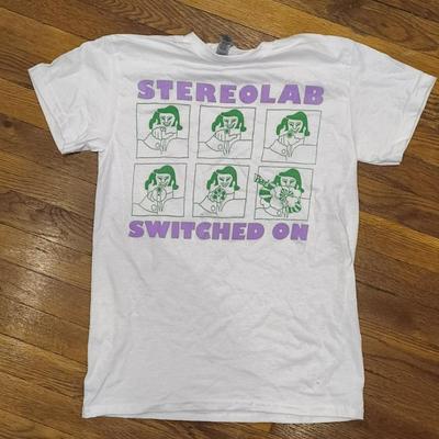 STEREOLAB rocková hudební tour krátký rukáv klasické tričko KV36475 Unisex tričko