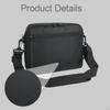 DVD Player Storage Bag for 9.5-10.5 inch Crossbody Carry, Adjustable Shoulder Strap, Nylon