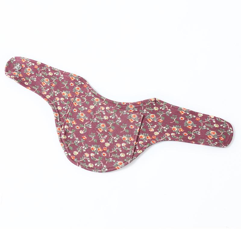 Unisex German Velvet Printed Neck Warmer Snood with Pocket - Cervical Protection & Heat-Generating