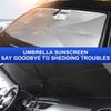 Foldable Car Sunshade Umbrella Summer Sun Interior Windshield Sun Shade Protector Parasol Protection Accessories For Shading