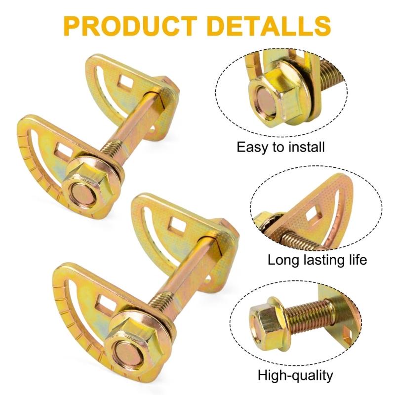 Truck Accessories for 2500HD 3500 2011-2022 Bolt Kit KR86376 Easy Installation Copper Upper Control Arm Bolt