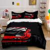 Red Sports Car Design. Bedding Sets Duvet Cover Sets Duvet Covers Pillowcases(1 * Duvet Cover 2 * Pillowcases Without Duvet Insert)