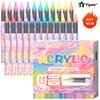 24-Color Marker Set, Suitable for Various Materials. It Offers Rich, Vibrant Colors, Making It an Ideal Choice