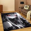 Cartoon Gothic Cute Lace Girls Anime Carpet Rug for Bedroom Living Room Sofa Playroom Doormat Home Decor,Kid Area Rug Non-slip
