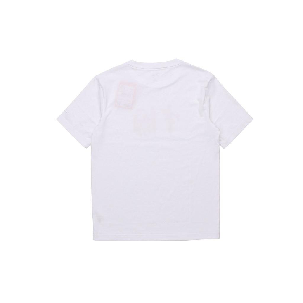 Li-Ning SS20 Paris Fashion Week Collection Chinese Element Print Solid Color Short Sleeve T-Shirt Unisex Tops White AHSQ336-1