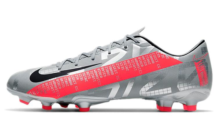 

Nike Mercurial Vapor 13 FG/MG Metallic Grey Crimson AT5269-906 42