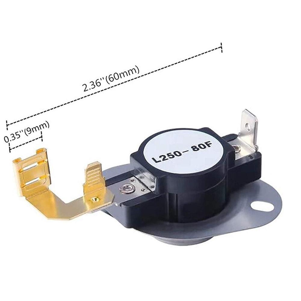 Nový 3387134,3977767,3977393,3392519 Termostatová pojistka sušičky