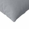 Sofa Cushions 2 Pcs Light Grey 120 X 40 Cm Fabric