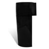 Vidaxl Round Washbasin with Overflow and Tap Hole, Black