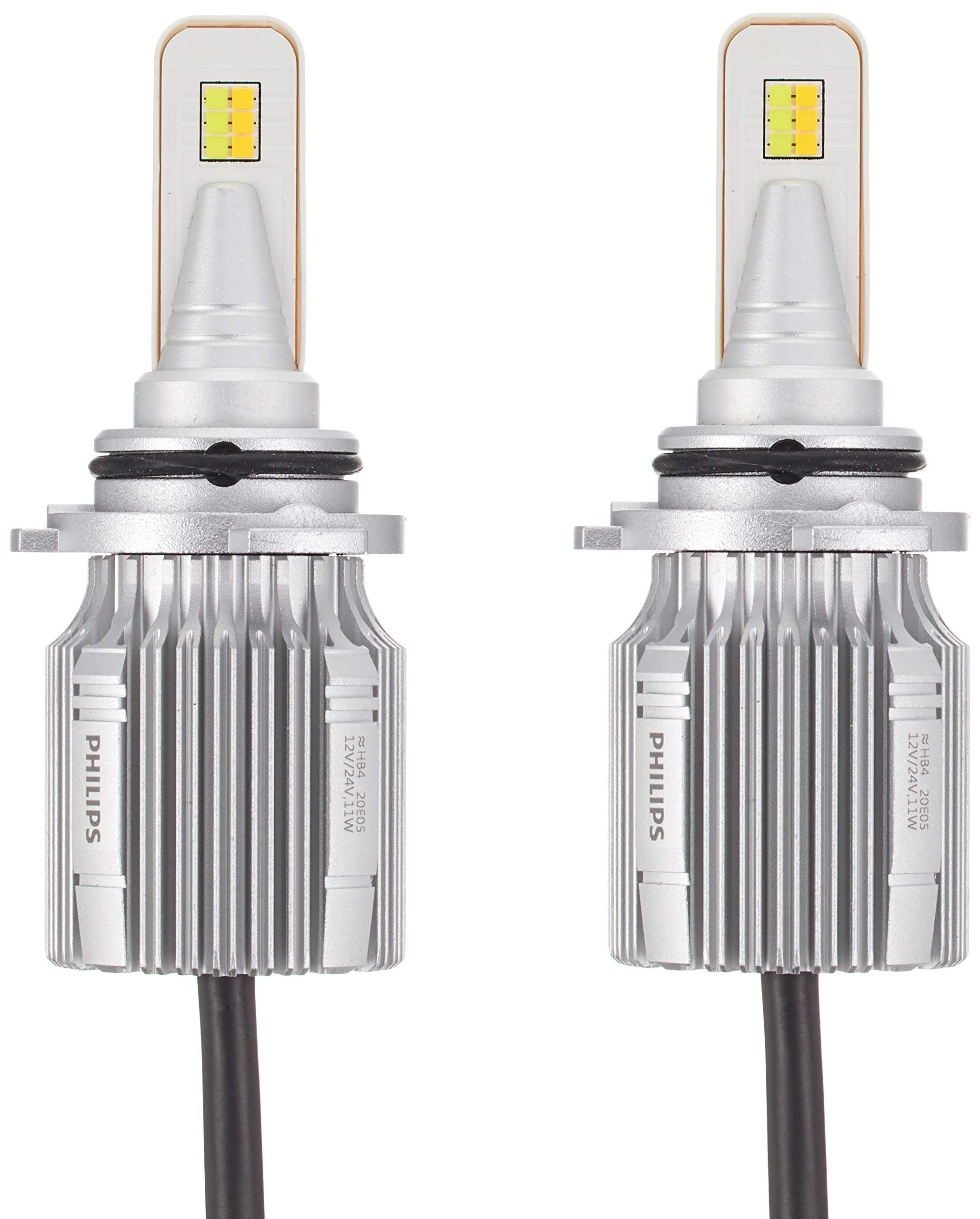 

Philips Ultinon Essential HB4 LED Fog Lamp Bulbs Vehicle Inspection 11006UEDX2 & Lights, 2-Color Switching, Compliant,