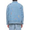 Levis Washed Vintage Collar Single-Breasted Long Sleeve Denim Jacket Men jackets Light-Blue A7150-0002