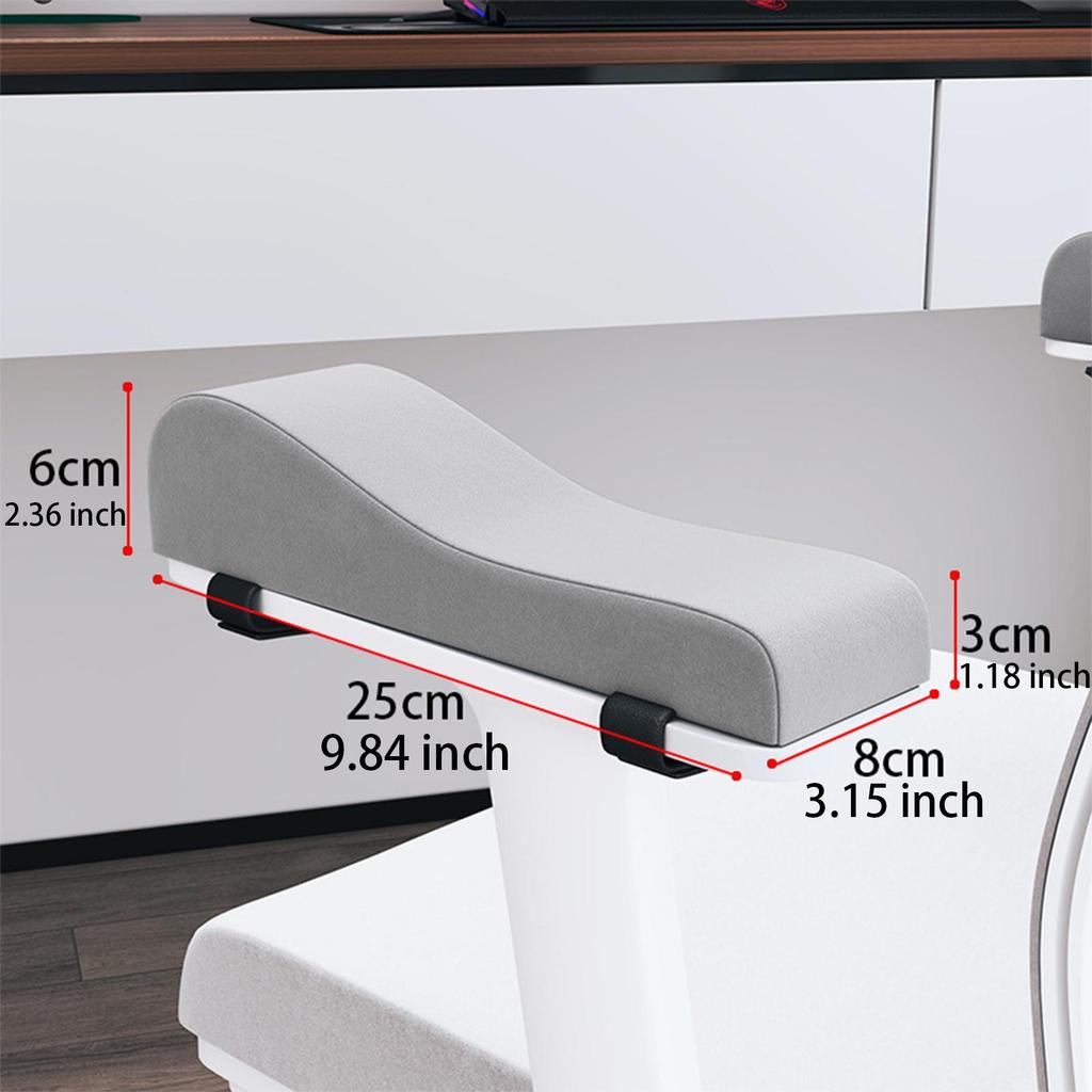 Office Chair Armrest Pad Armrest Cushion Comfortable Replacement Desk Chair Dining Room Living Room Home Sofa Armrest Cover