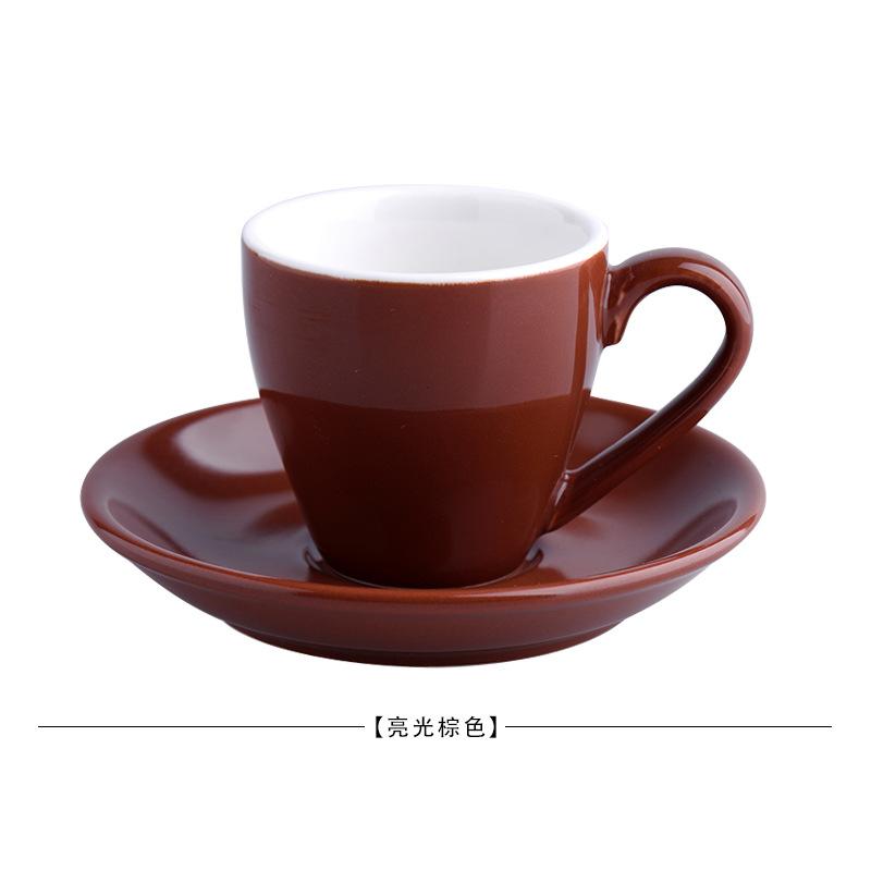 Cupa Cană Creativă Europeană Extra Rezistentă 80cc Ceașcă pentru Latte Set Ceașcă de Cafea Ceașcă pentru Latte Ceașcă Ceramică